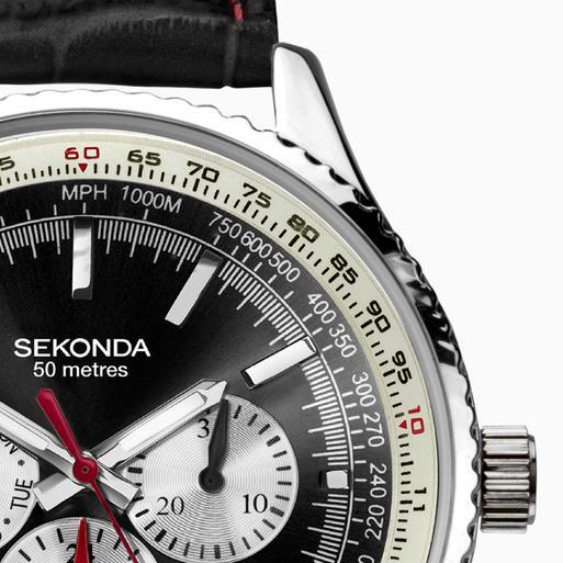 Mens sekonda chronograph sales watch